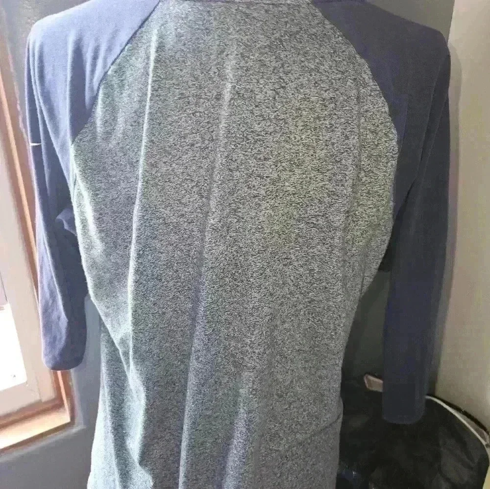 The Nike Tee Cowboys Womans Xl 3/4 Sleeve Shirt Size Xl